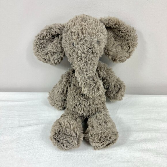 Jellycat Mumble Elephant Plush 9" Small Soft Textured Squiggle
